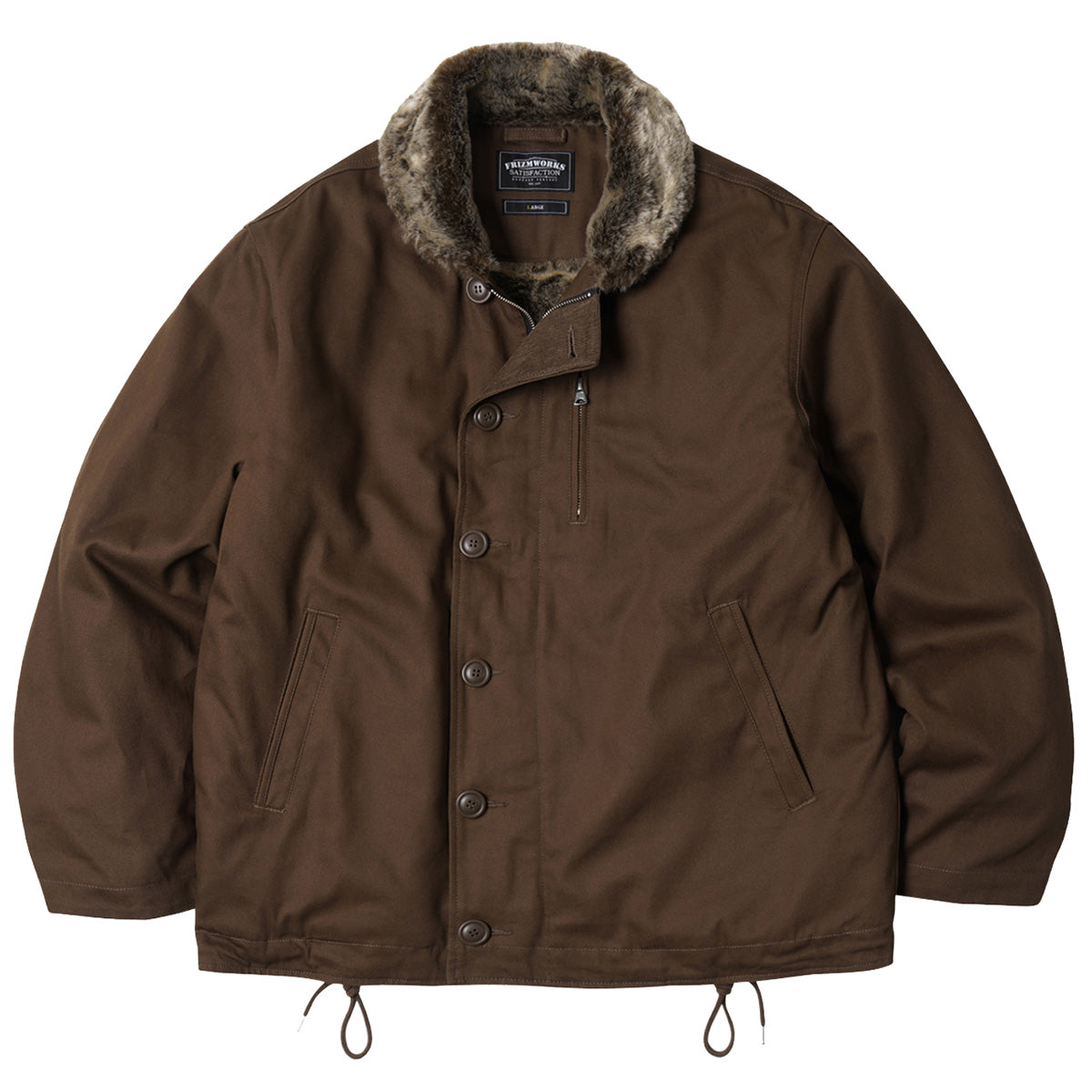 Edgar N-1 Deck Jacket - Brown