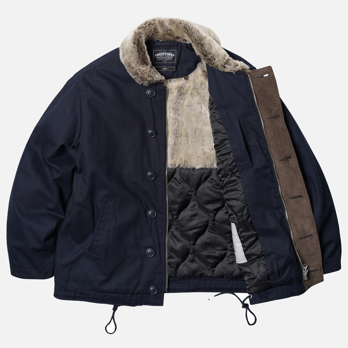 Edgar N-1 Deck Jacket - Navy