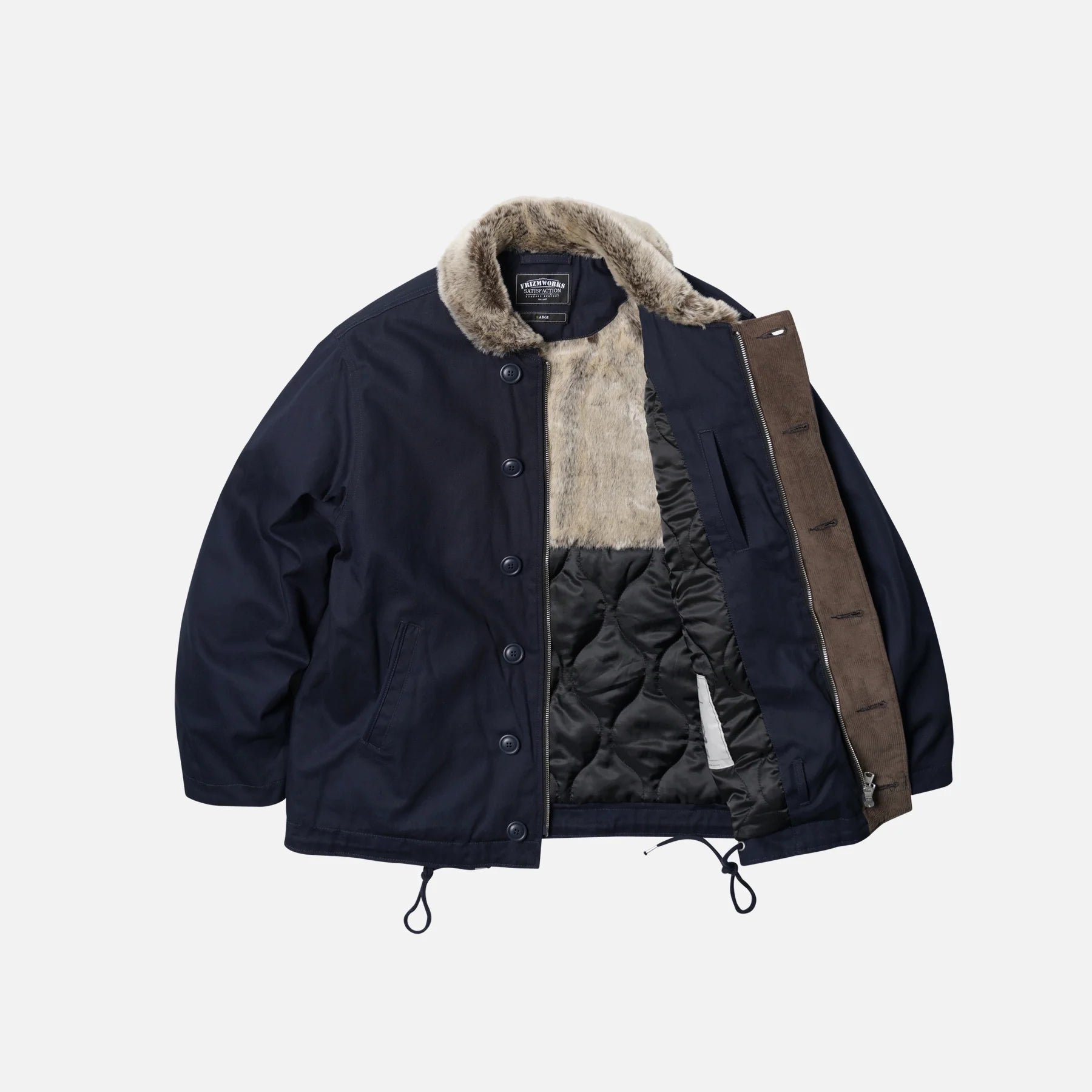 Edgar N1 Deck Jacket Navy