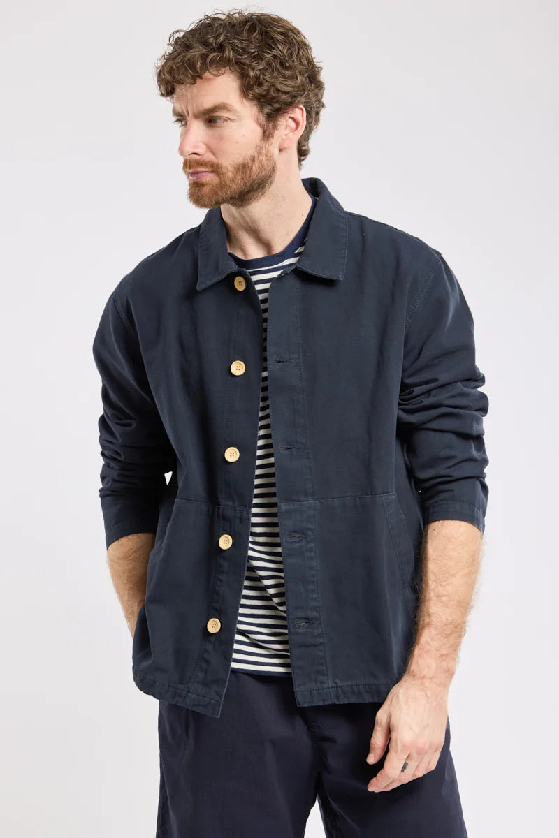 Fishermans Jacket - Navy