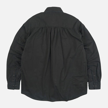 Chino Officer Shirt - Black