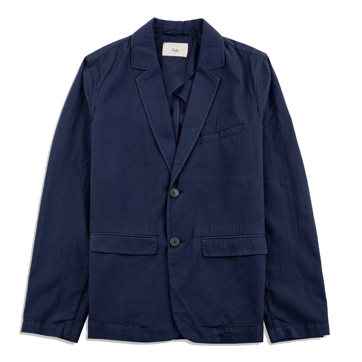 Assembly Blazer - Soft Navy Mini Stripe