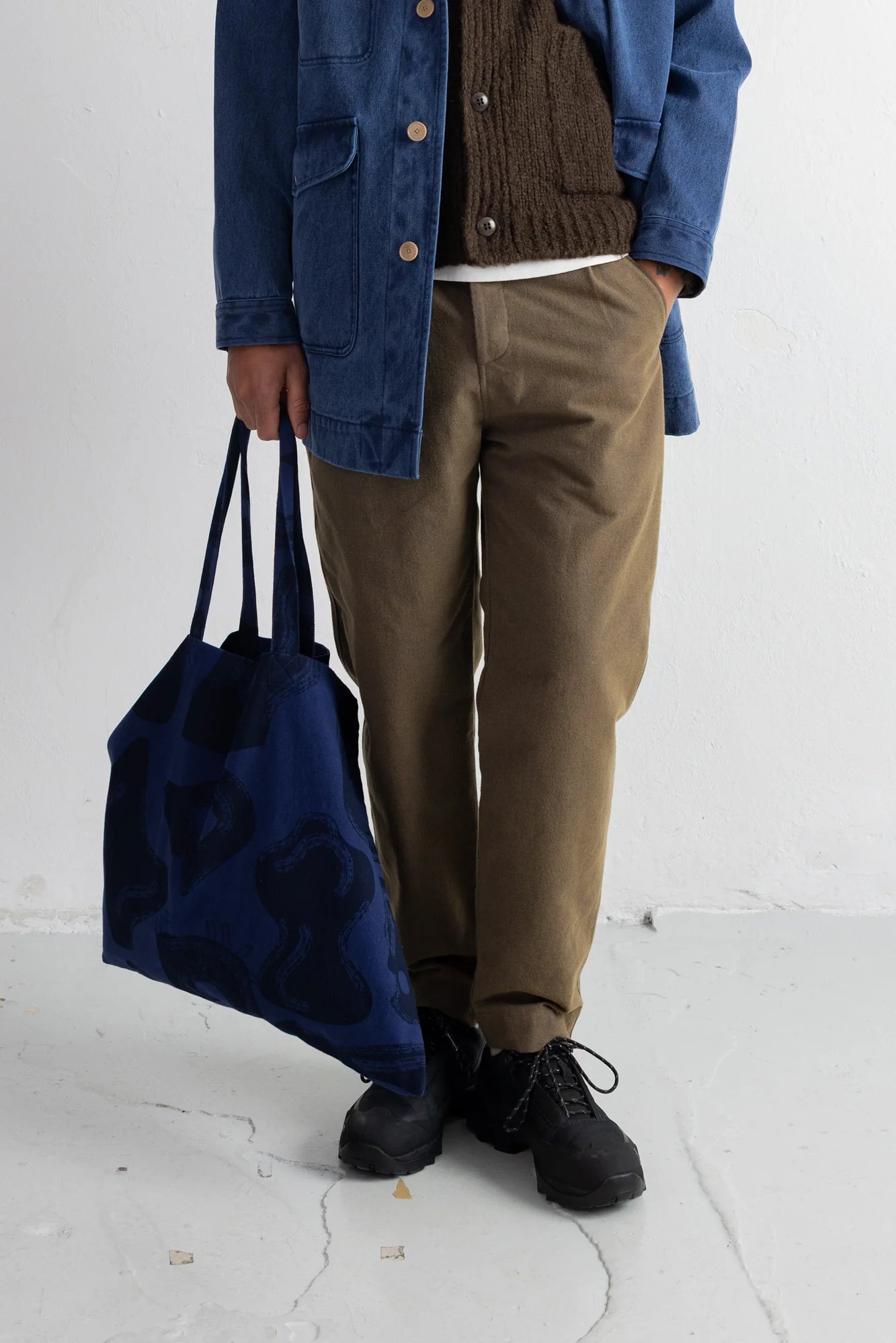 Assembly Pant - Khaki Lightweight Moleskin