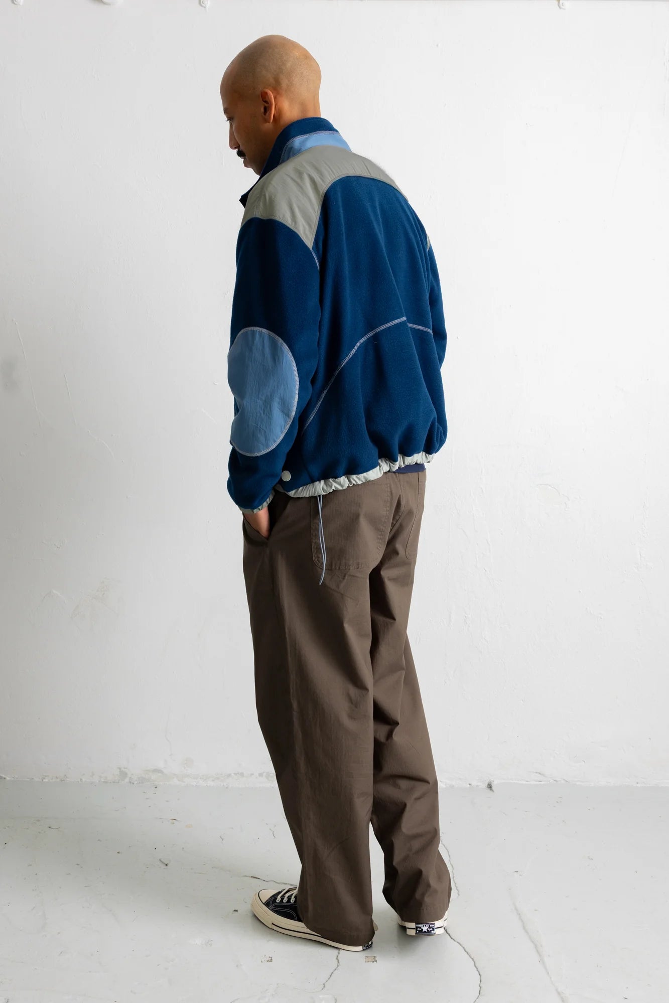 Curve Fleece - Rich Navy