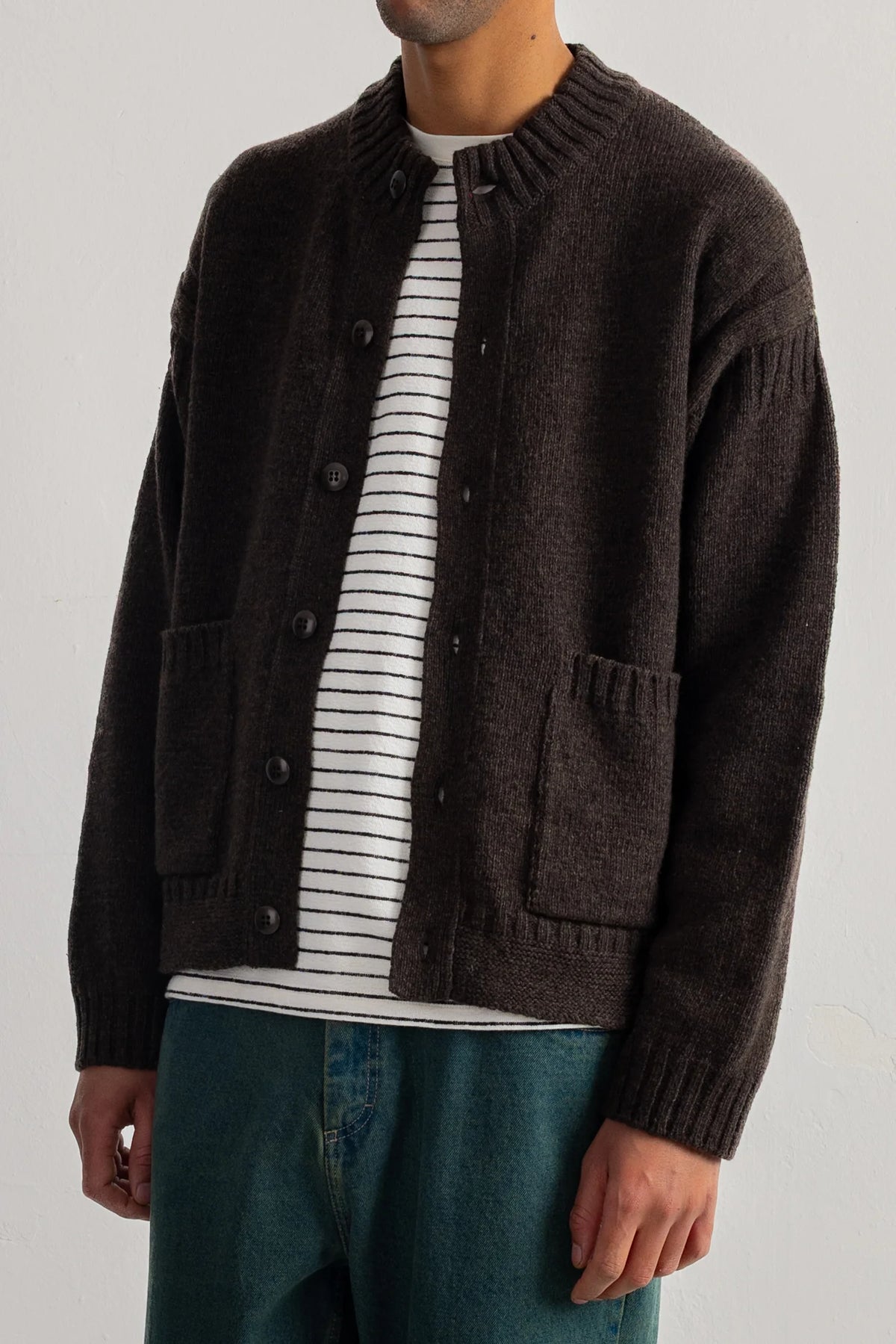 Knitted Jacket - Espresso