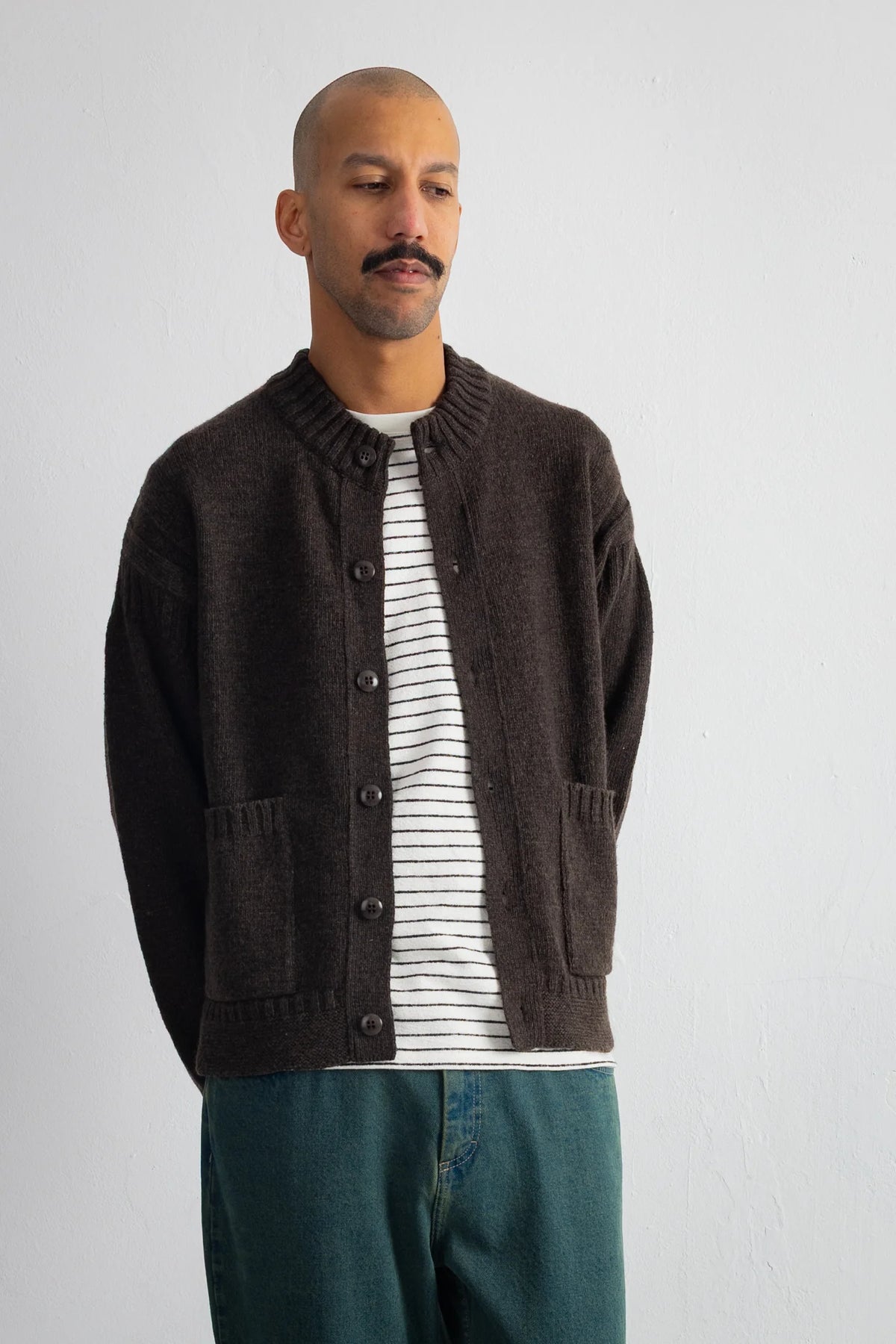 Knitted Jacket - Espresso