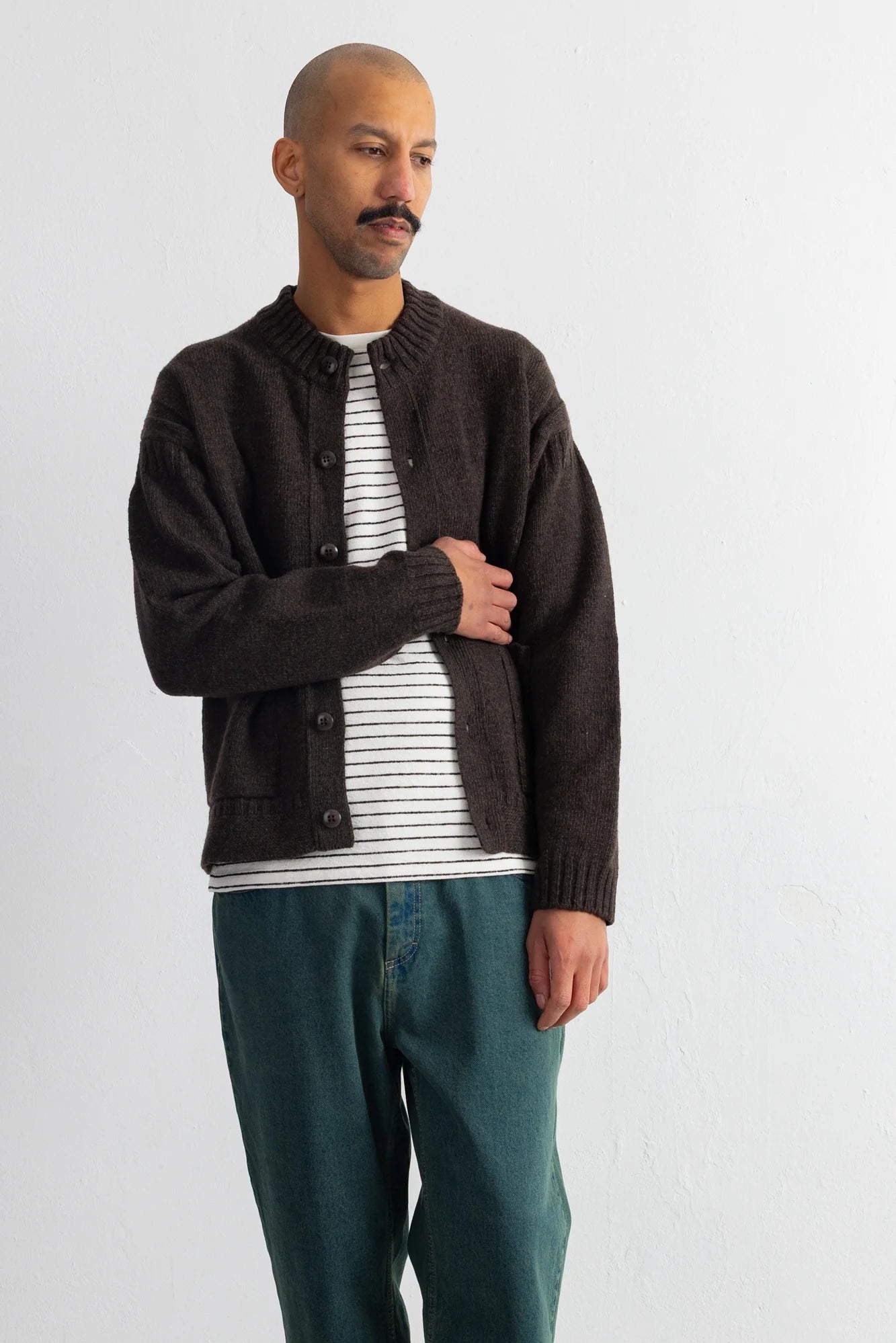Knitted Jacket - Espresso