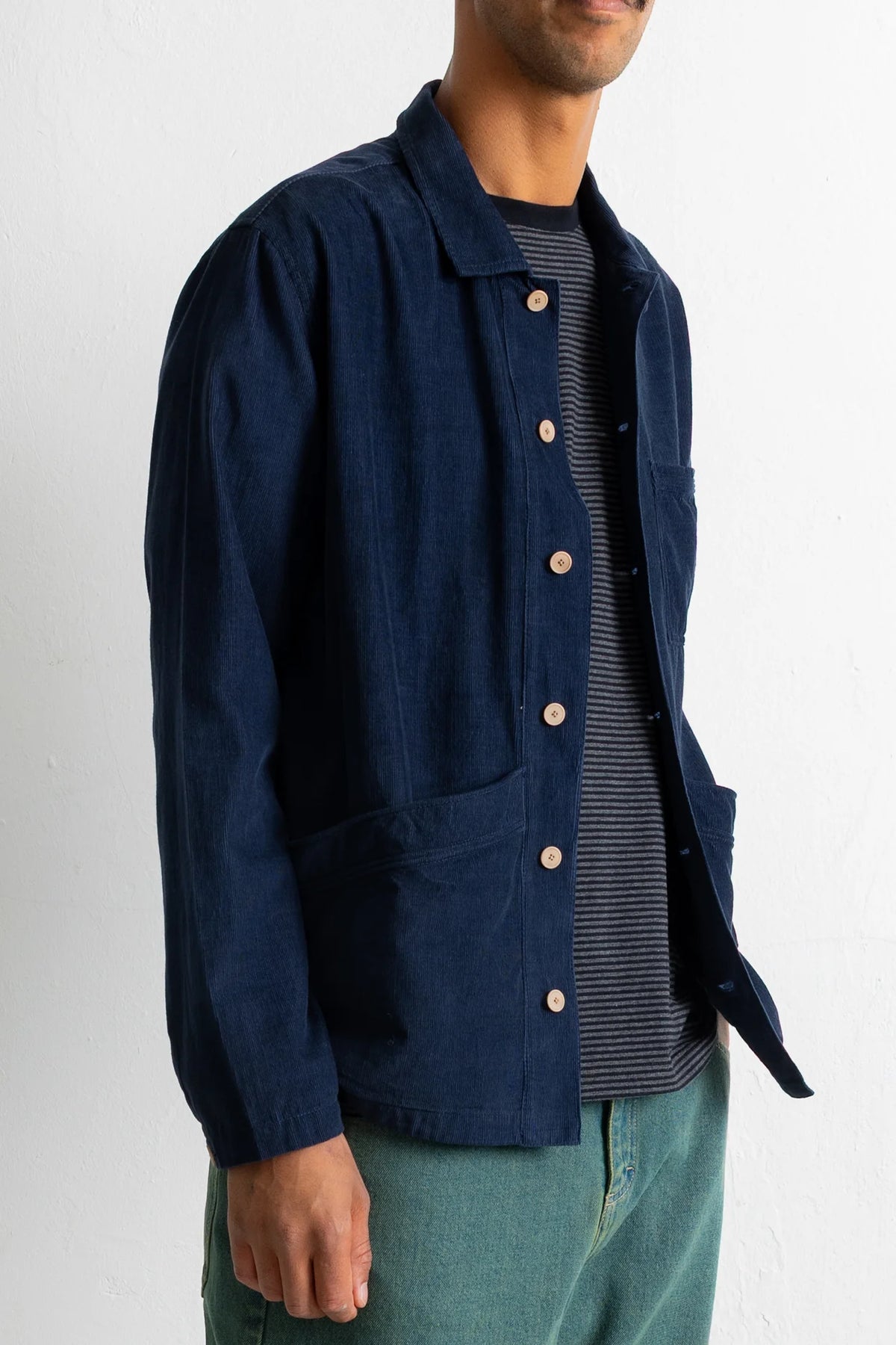 Meyer Shirt Jacket - Navy