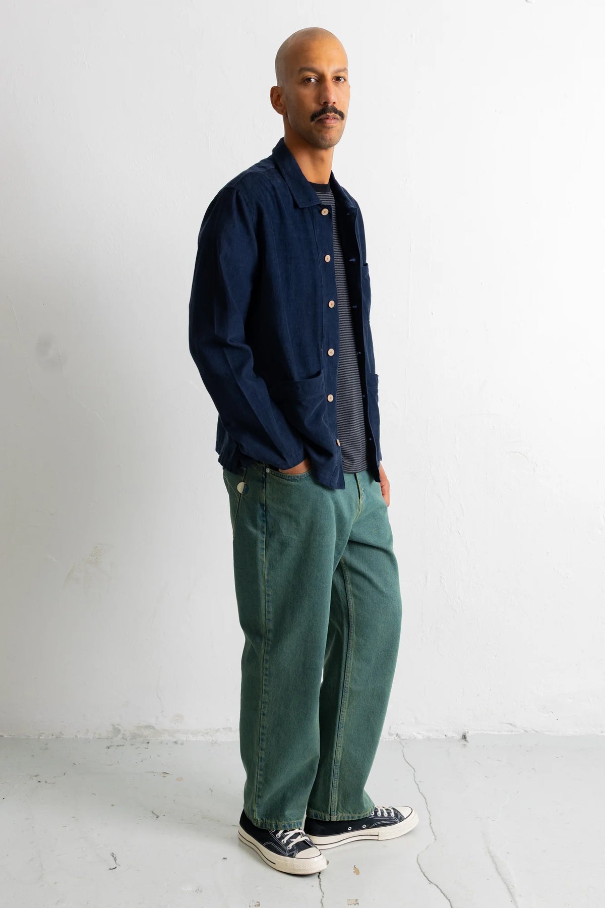 Meyer Shirt Jacket - Navy