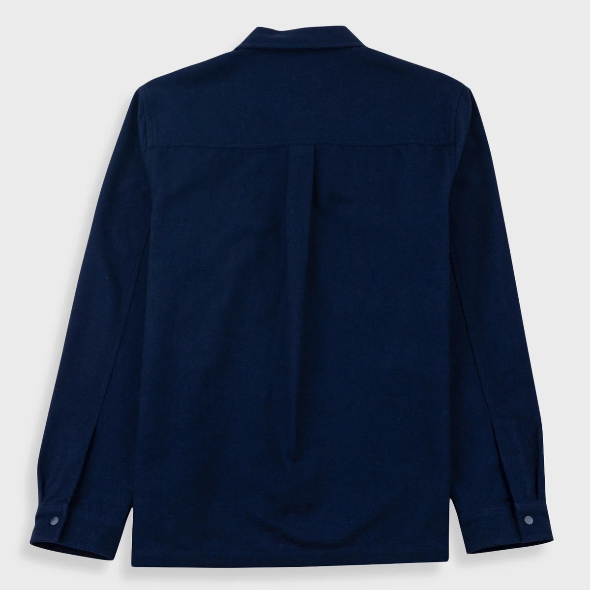 Patch Overshirt - Navy Moleskin