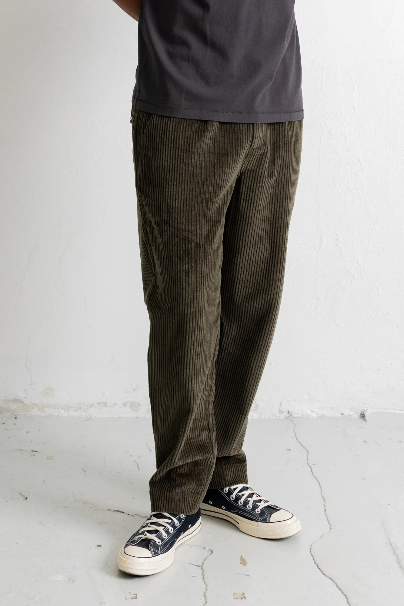 Signal Pant - Deep Sage Chunky Cord