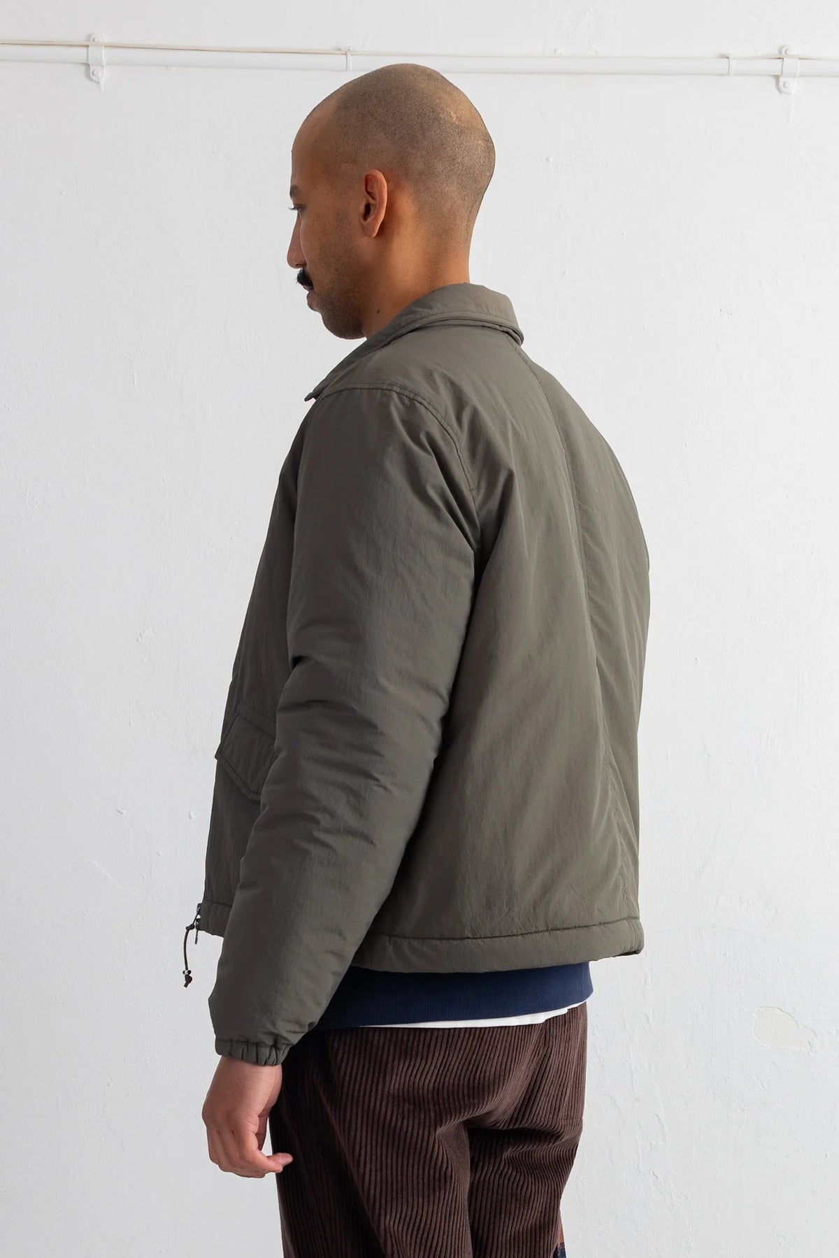 Wadded Bomber - Dark Olive