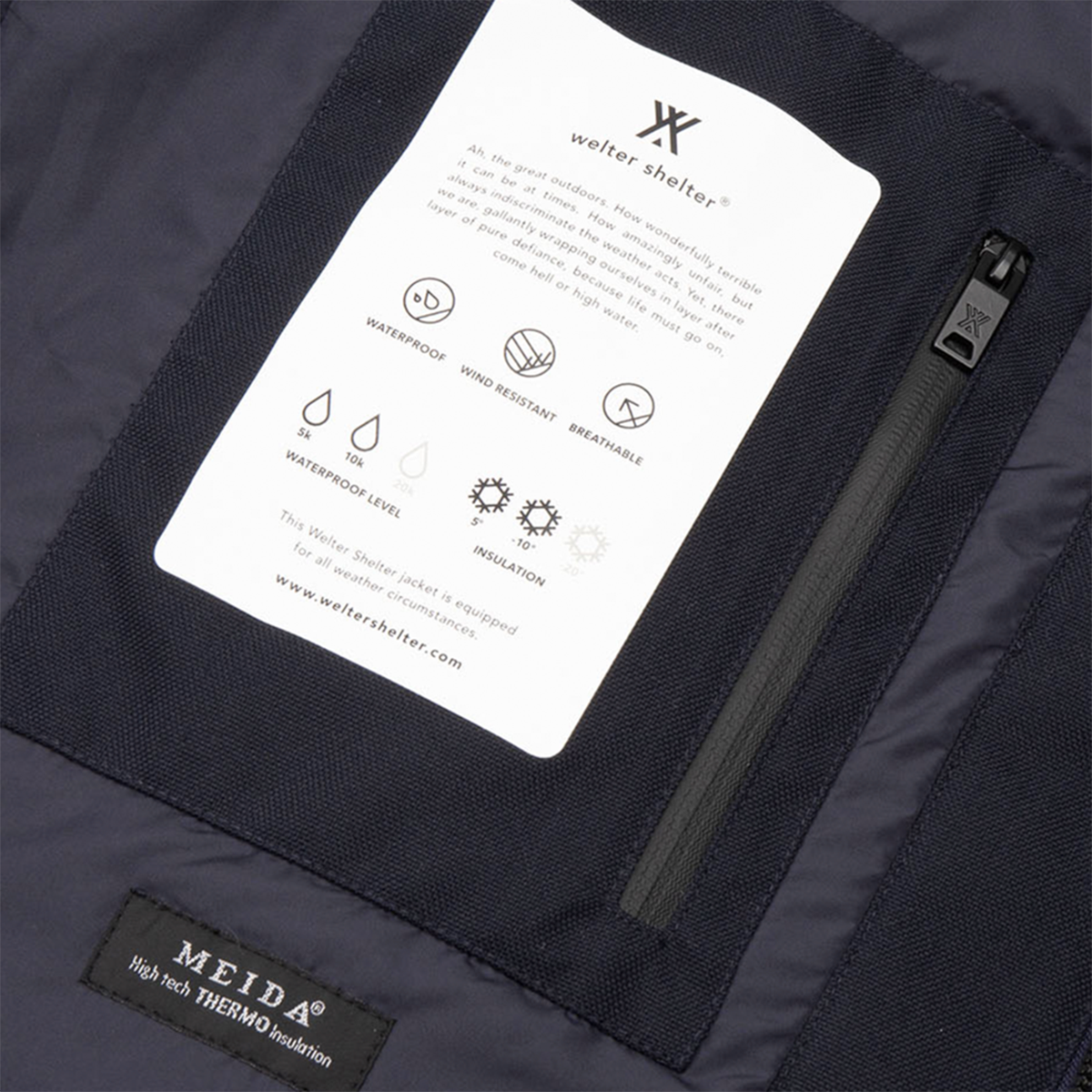 Terror Weather Parka Spoiler - Navy