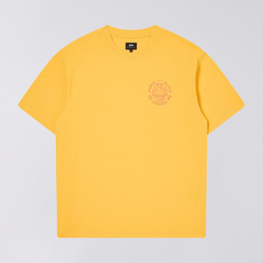 Edwin Music Channel T-Shirt - Lemon Chrome