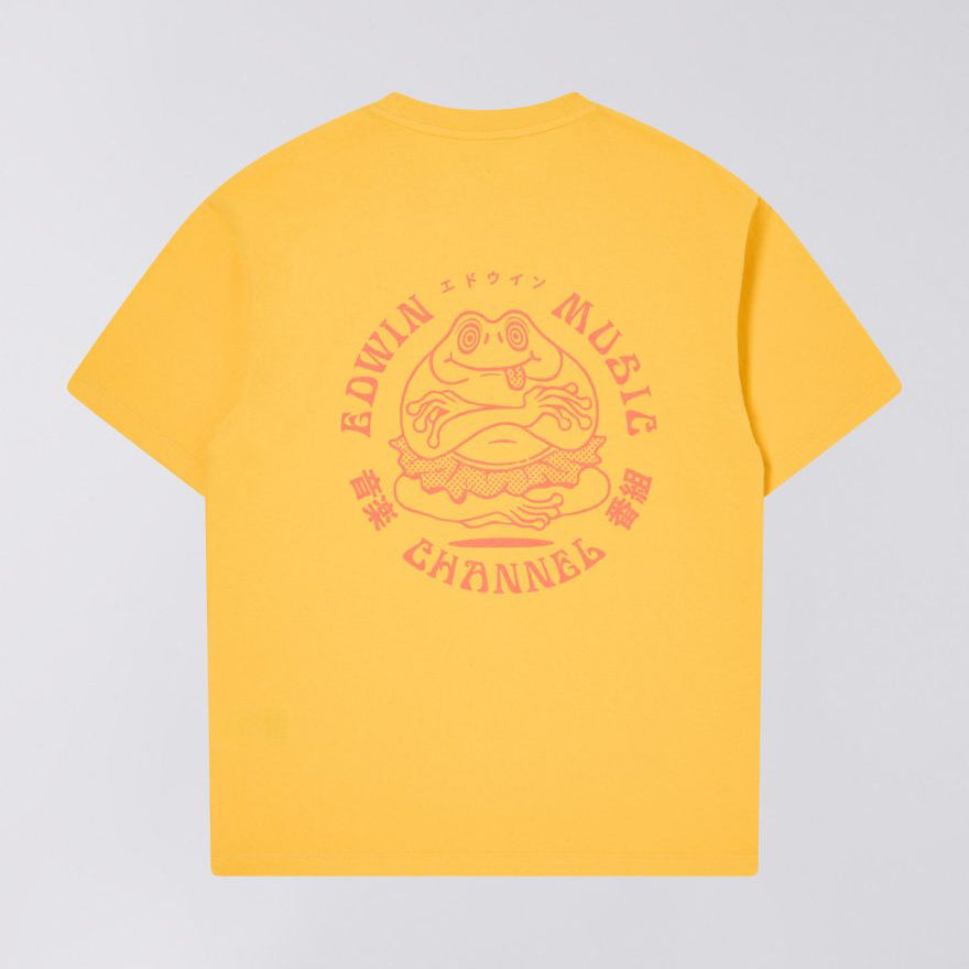 Edwin Music Channel T-Shirt - Lemon Chrome