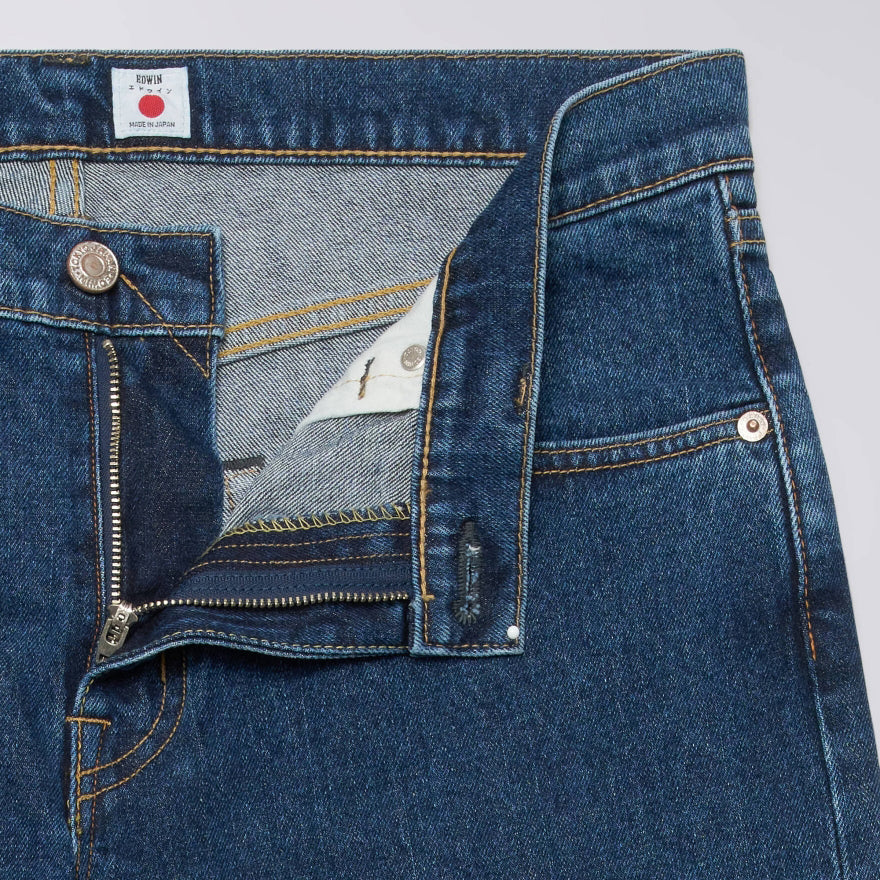 Regular Tapered 13oz Jeans - Blue Easy Wash