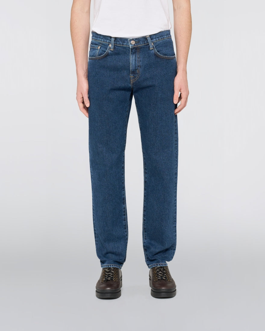 Regular Tapered 13oz Jeans - Blue Easy Wash