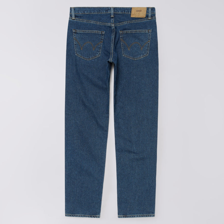 Regular Tapered 13oz Jeans - Blue Easy Wash