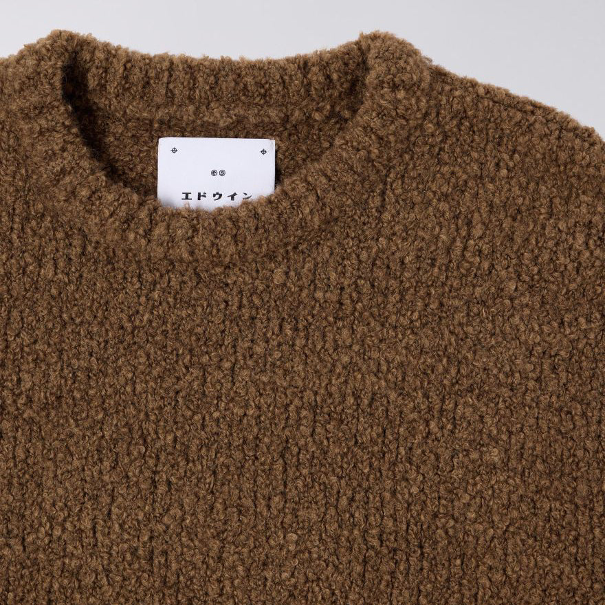 Dun Textured Sweater - Taupe