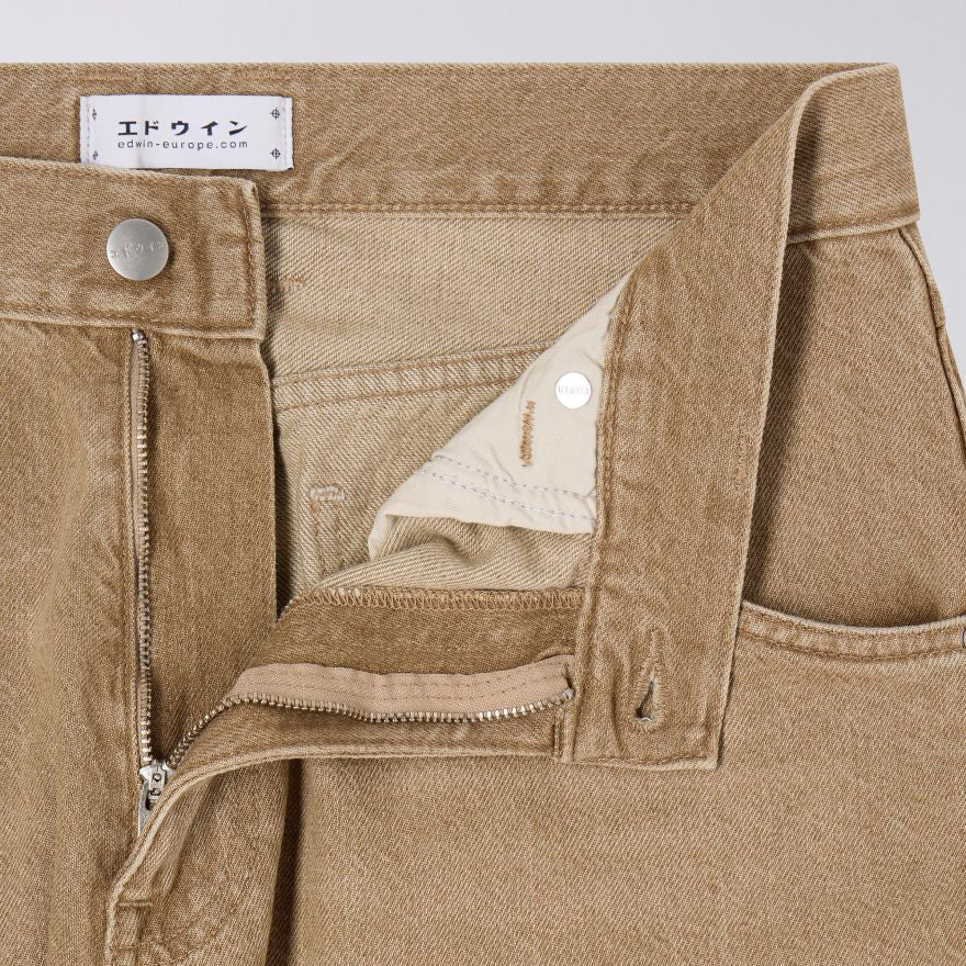 Tyrell Pant - Beige/Amber wash