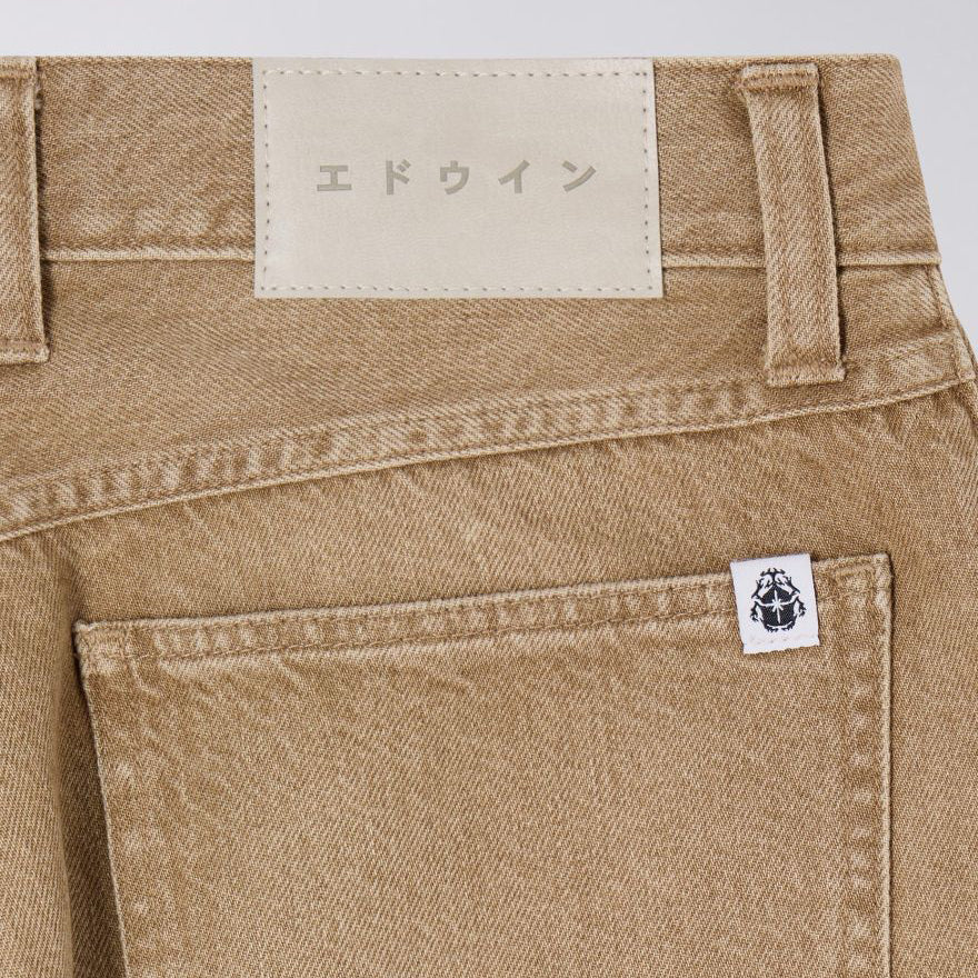 Tyrell Pant - Beige/Amber wash