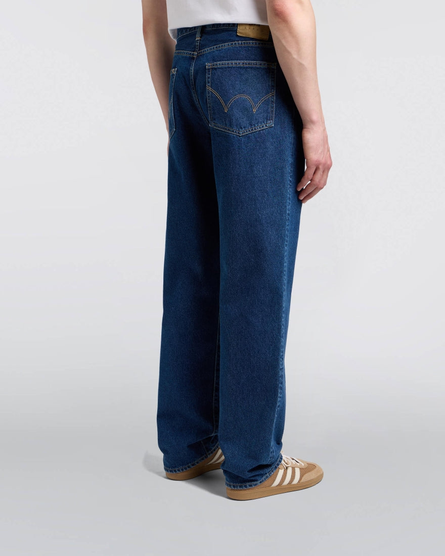Loose Fit 12.5oz Jeans - Blue Dark Used