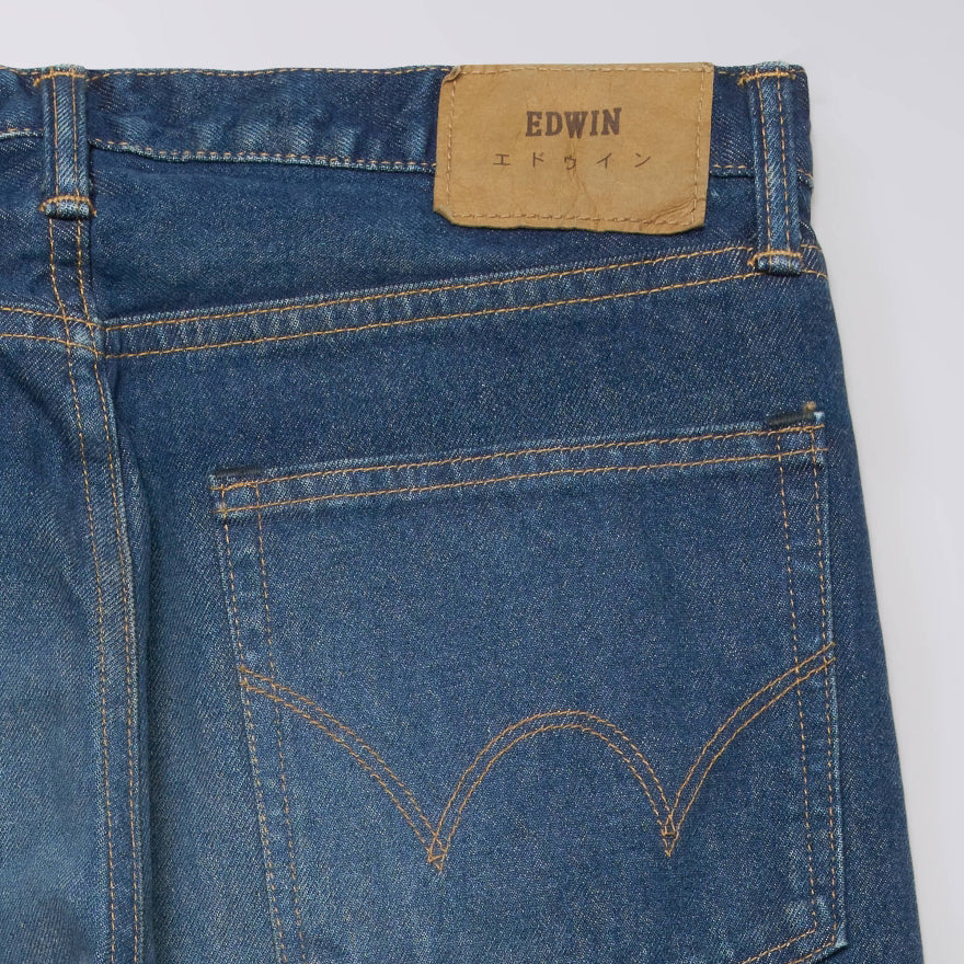 Loose Fit 12.5oz Jeans - Blue Dark Used