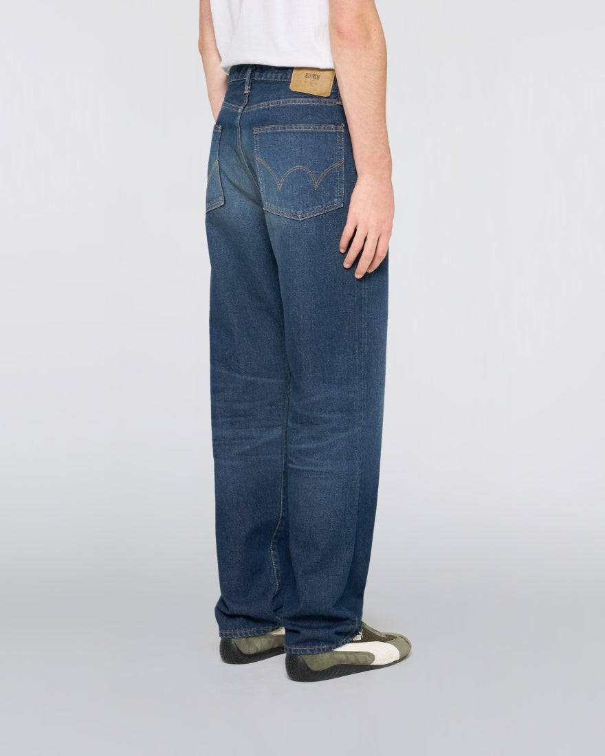 Loose Fit 12.5oz Jeans - Blue Dark Used
