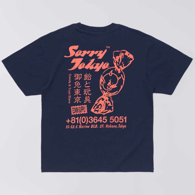 Sorry Tokyo T-Shirt - Maritime Blue