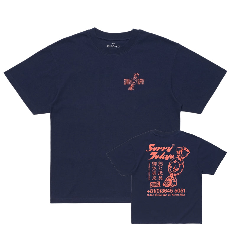 Sorry Tokyo T-Shirt - Maritime Blue