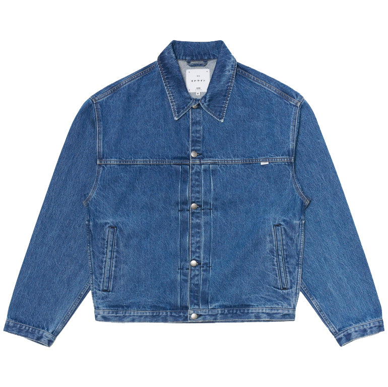 Freeland Jacket - Blue Mid Stone Wash