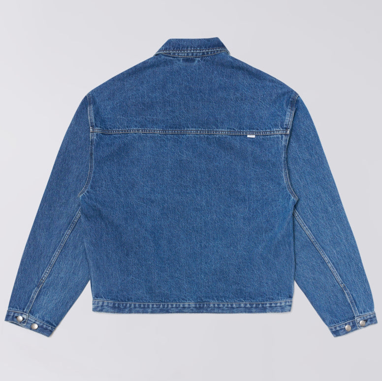 Freeland Jacket - Blue Mid Stone Wash
