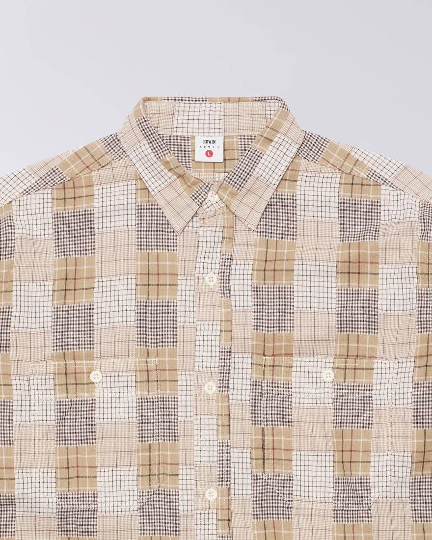 Work Shirt - Beige/Brown