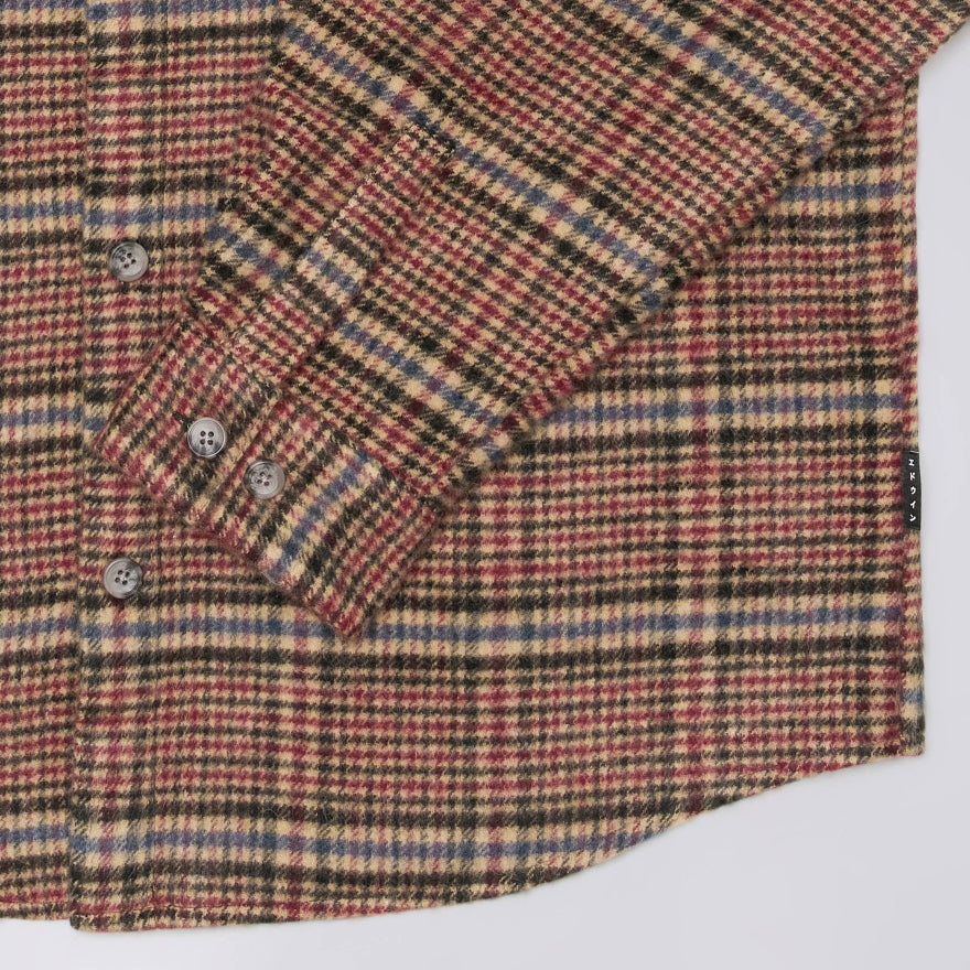 Julius Shirt - Burgundy/Blue