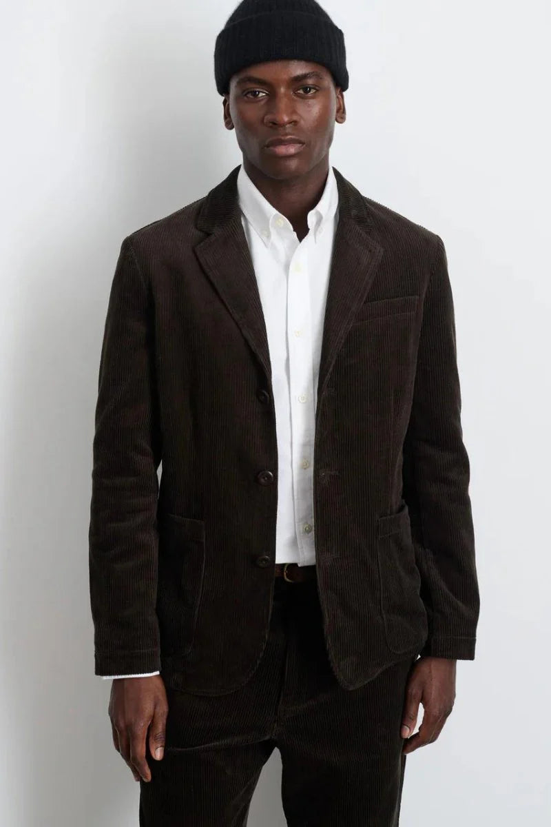 Mill Blazer - Chocolate Cord