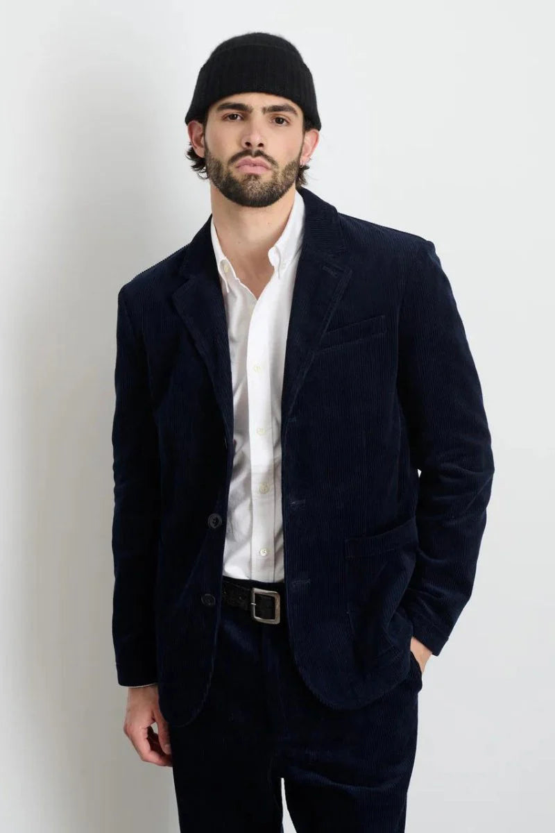 Mill Blazer - Deep Navy Cord