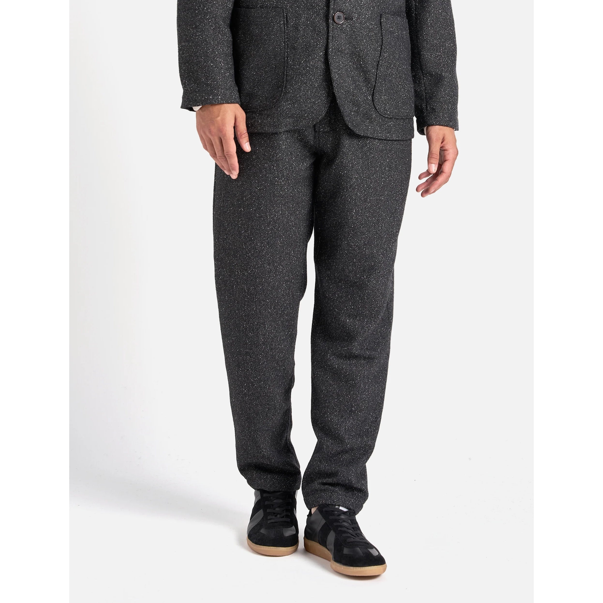 Military Chino - Black Levisham Wool Mix