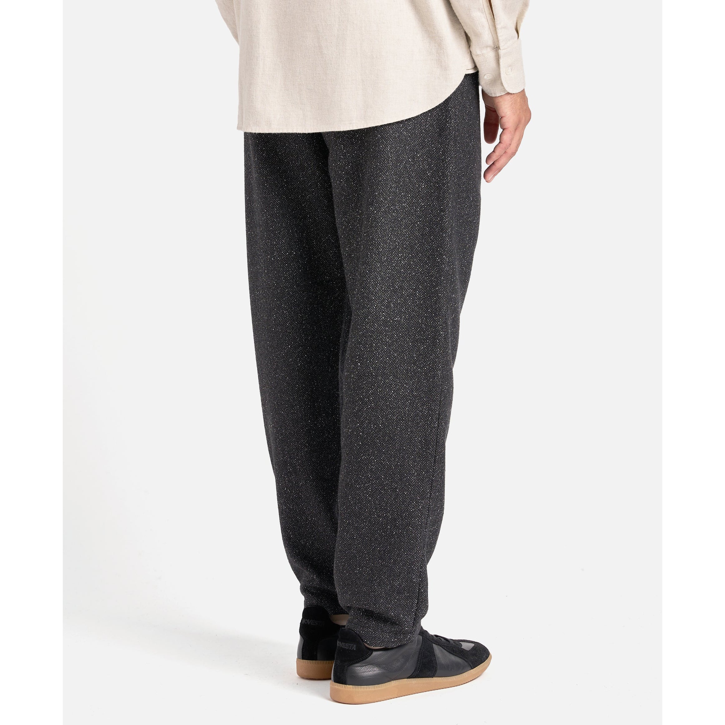 Military Chino - Black Levisham Wool Mix