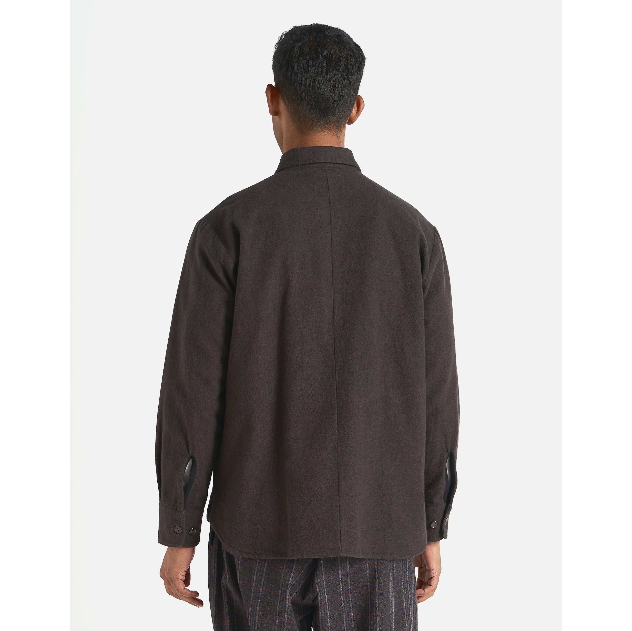 Travail Overshirt - Brown Soft Flannel