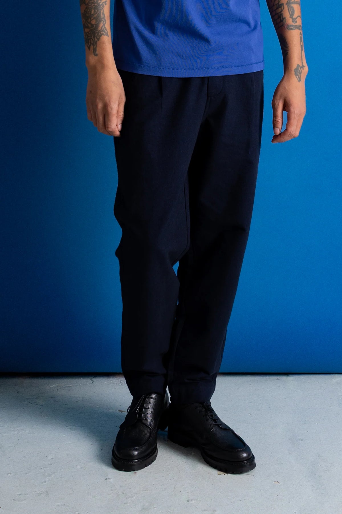 Assembly Pant - Navy Lightweight Moleskin