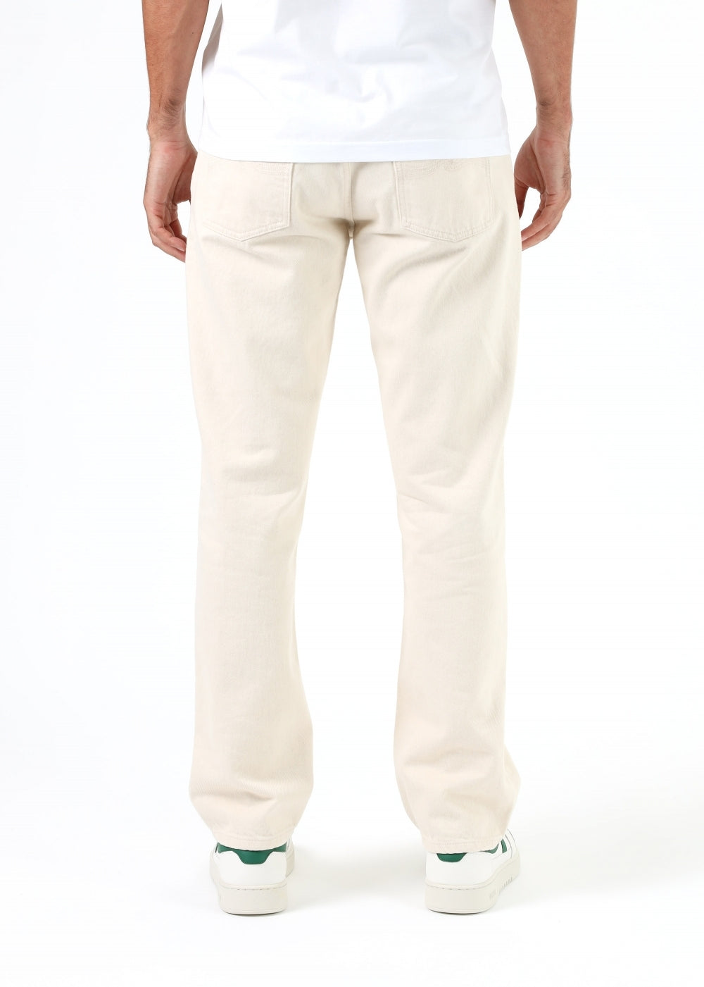 Rad Rufus Straight Jeans - Raw Ecru