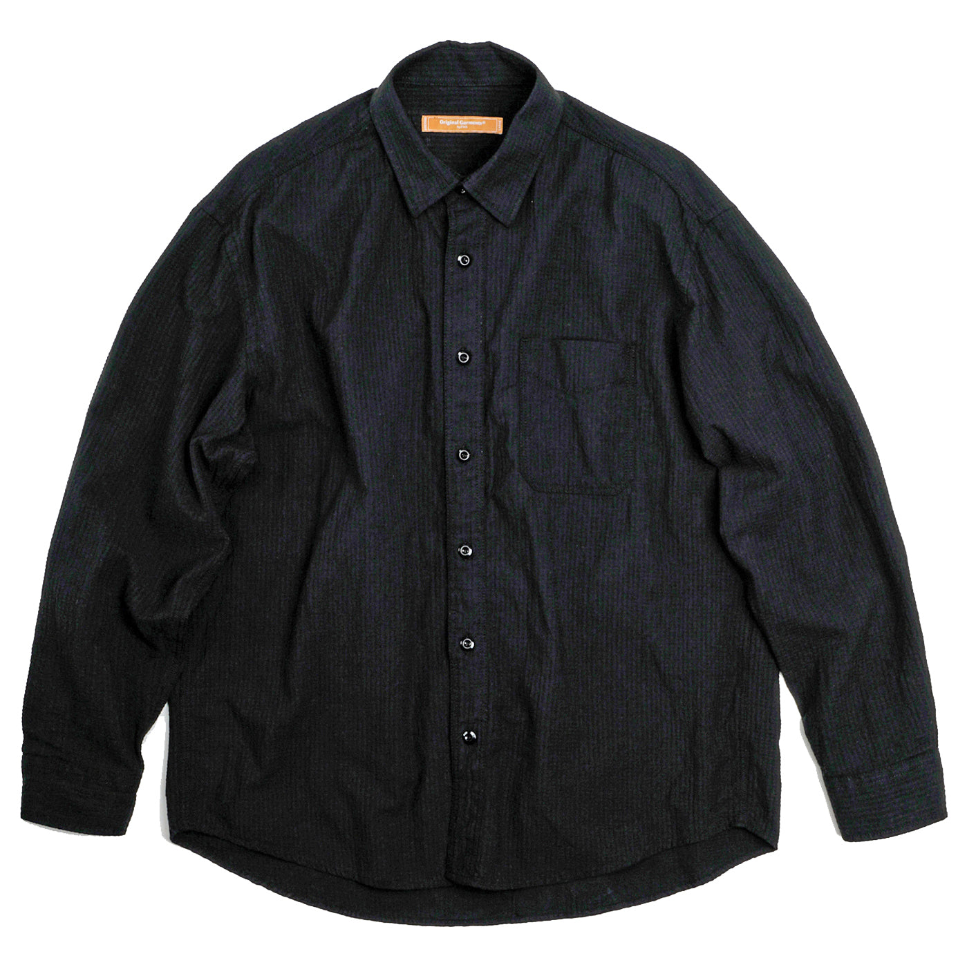 OG Dobby Weave Seersucker Shirt Black - Black