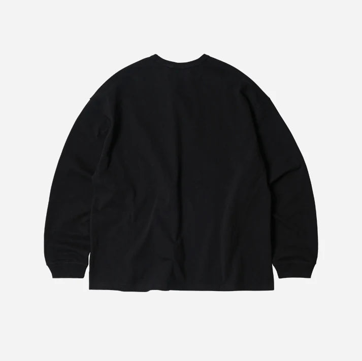 OG Double Rib L/S Tee - Black