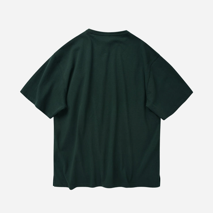 OG Double-Rib Oversized T-Shirt - Dark Green