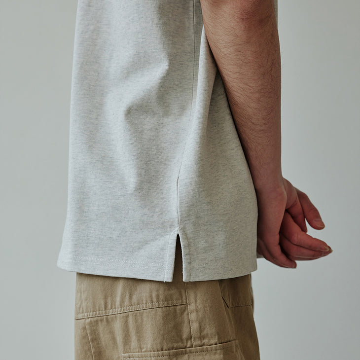 OG Double-Rib Oversized T-Shirt - Oatmeal