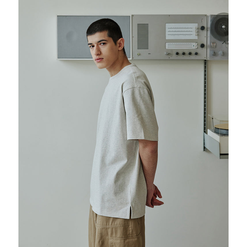 OG Double-Rib Oversized T-Shirt - Oatmeal