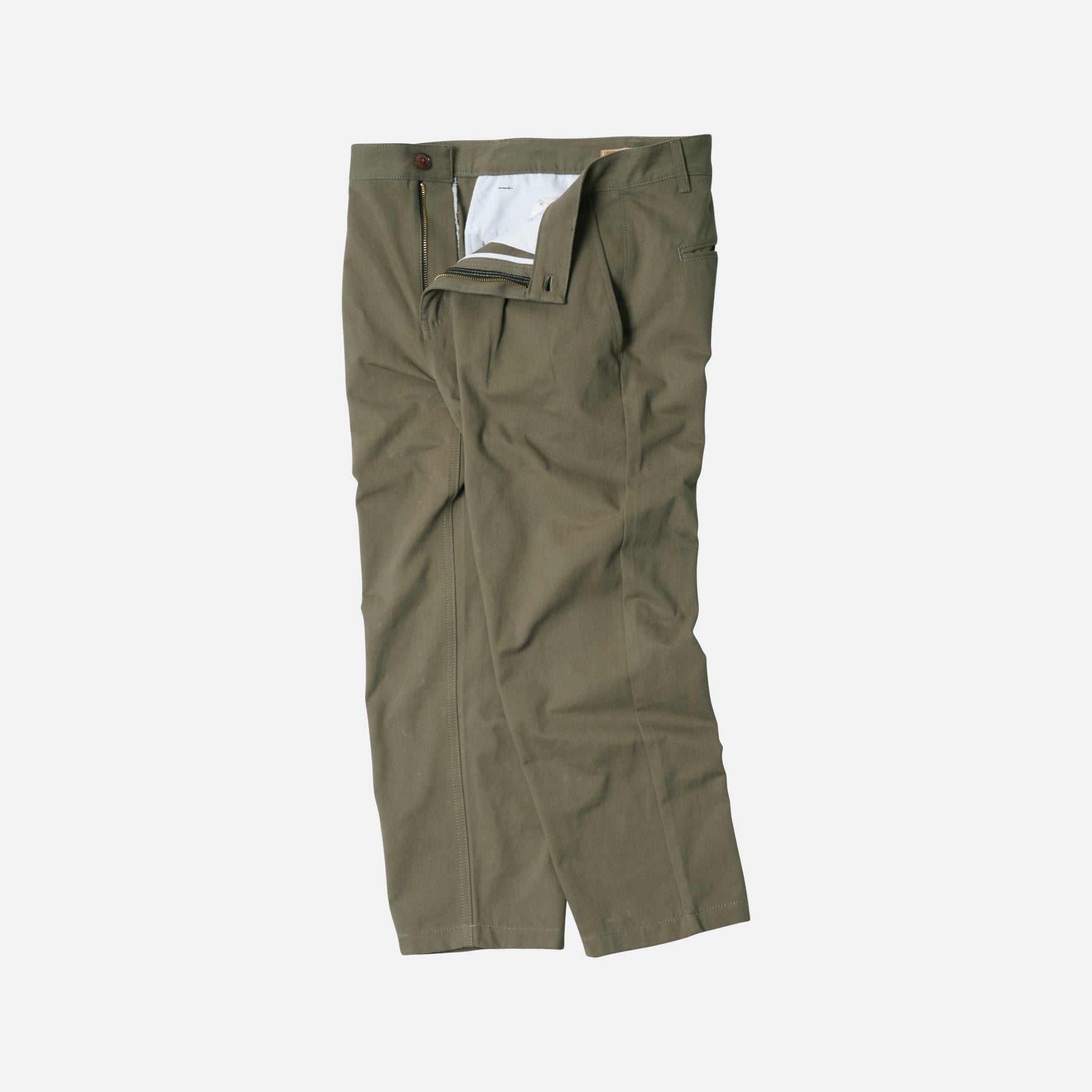 OG Haworth One Tuck Pants - Olive