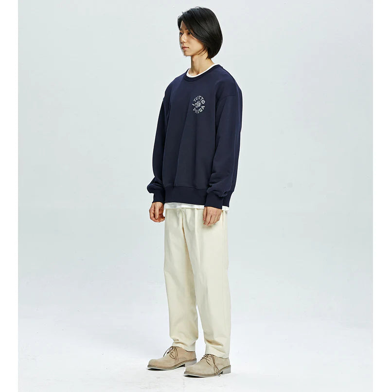 OG Haworth One Tuck Pants - Navy