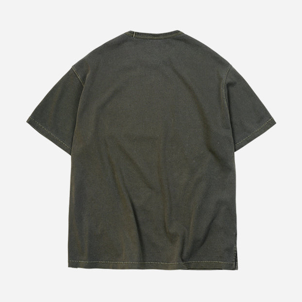 OG Pigment-Dyed Half Tee - Olive