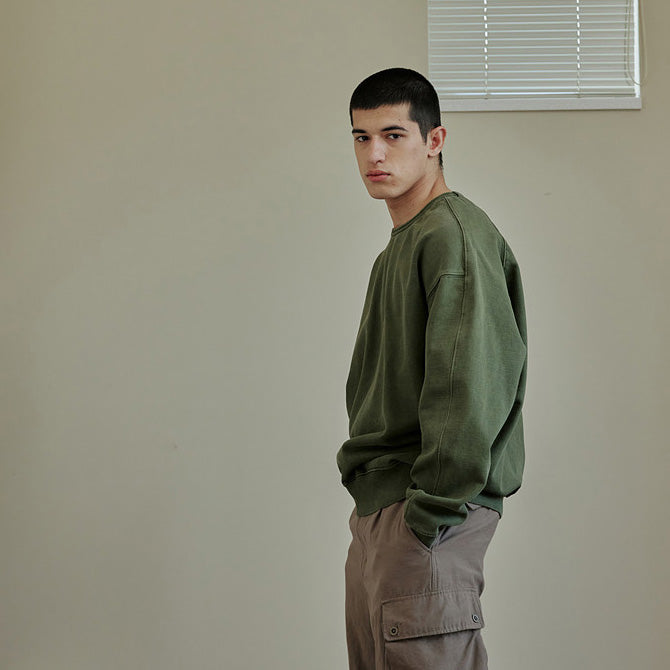 OG Pigment-Dyed Sweatshirt 003 - Green